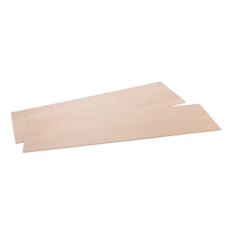 Thin Stock Pack - 2 Square Foot - Species:Maple - Thickness:1/8"